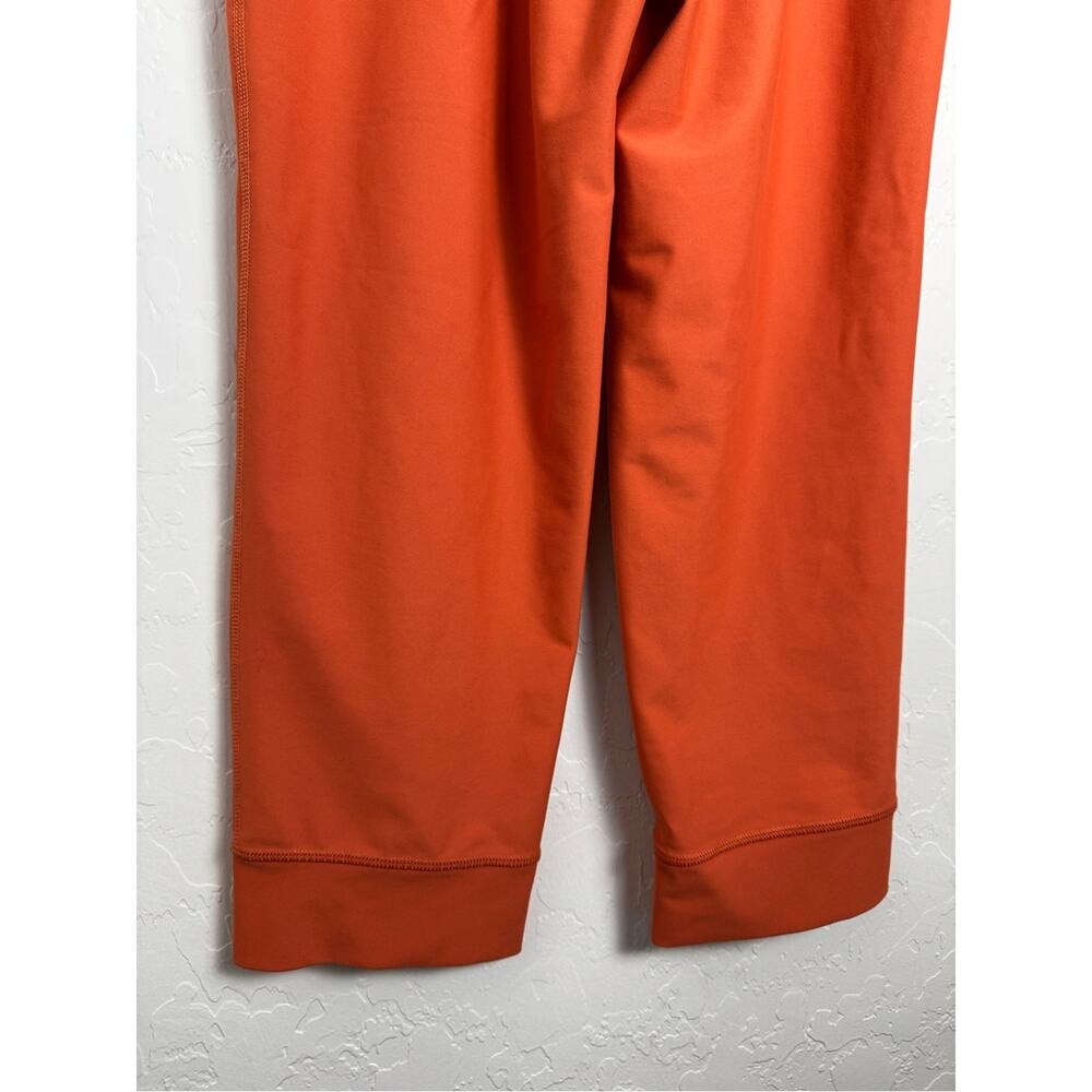 Old Navy High Waisted PowerSoft Crop Jogger Pant Buttery Soft - Orange - Picture 12 of 12